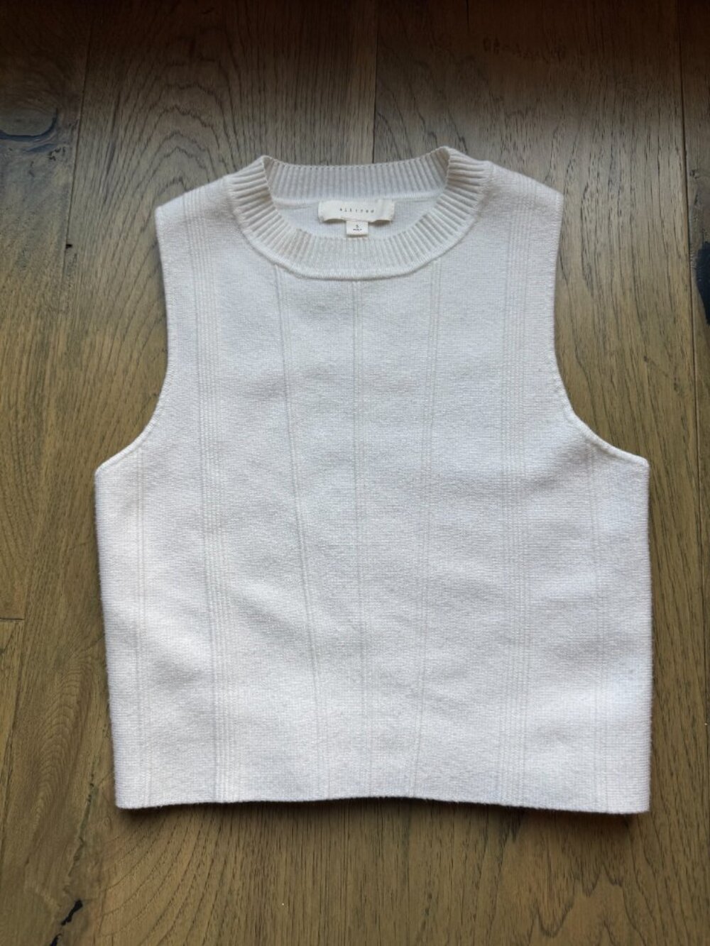 All:Row Cropped Sweater Tank